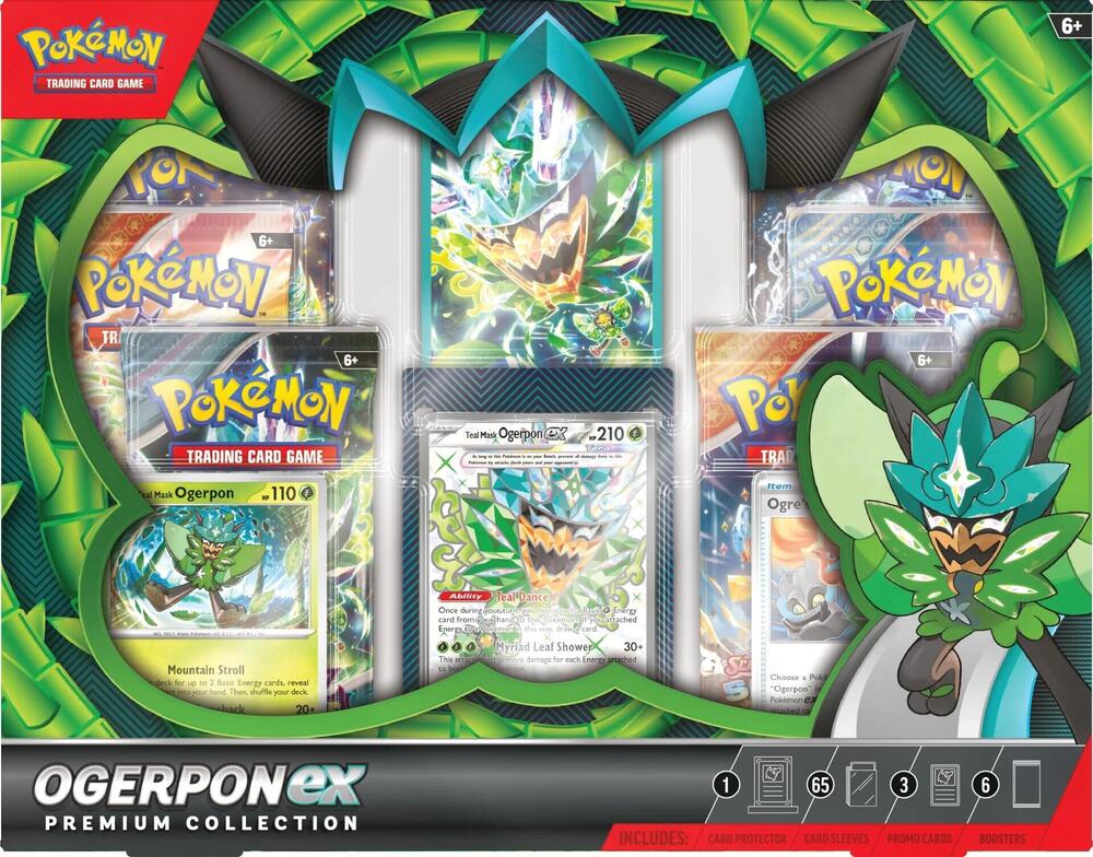 Pokémon TCG: Ogerpon ex Premium Collection - Miscellaneous Cards & Products (MCAP)