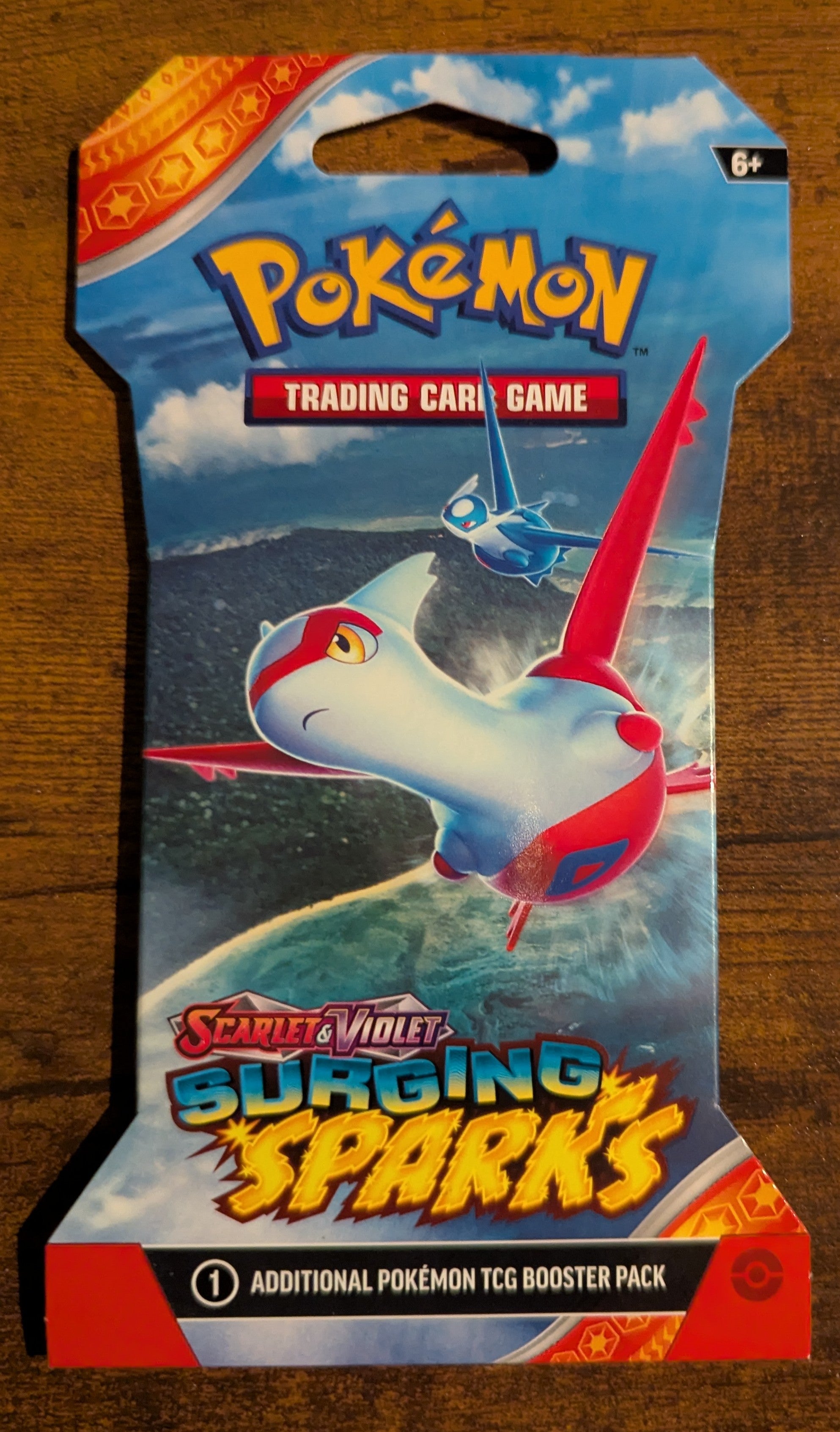 Pokémon TCG: Scarlet & Violet—Surging Sparks Sleeved Booster Pack
