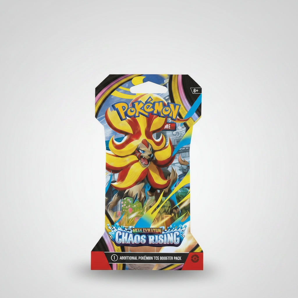 Pokémon TCG: Mega Evolution—Chaos Rising Sleeved Booster Pack