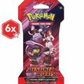 Pokemon TCG Bundle - 6x Destined Rivals Sleeved Booster Packs