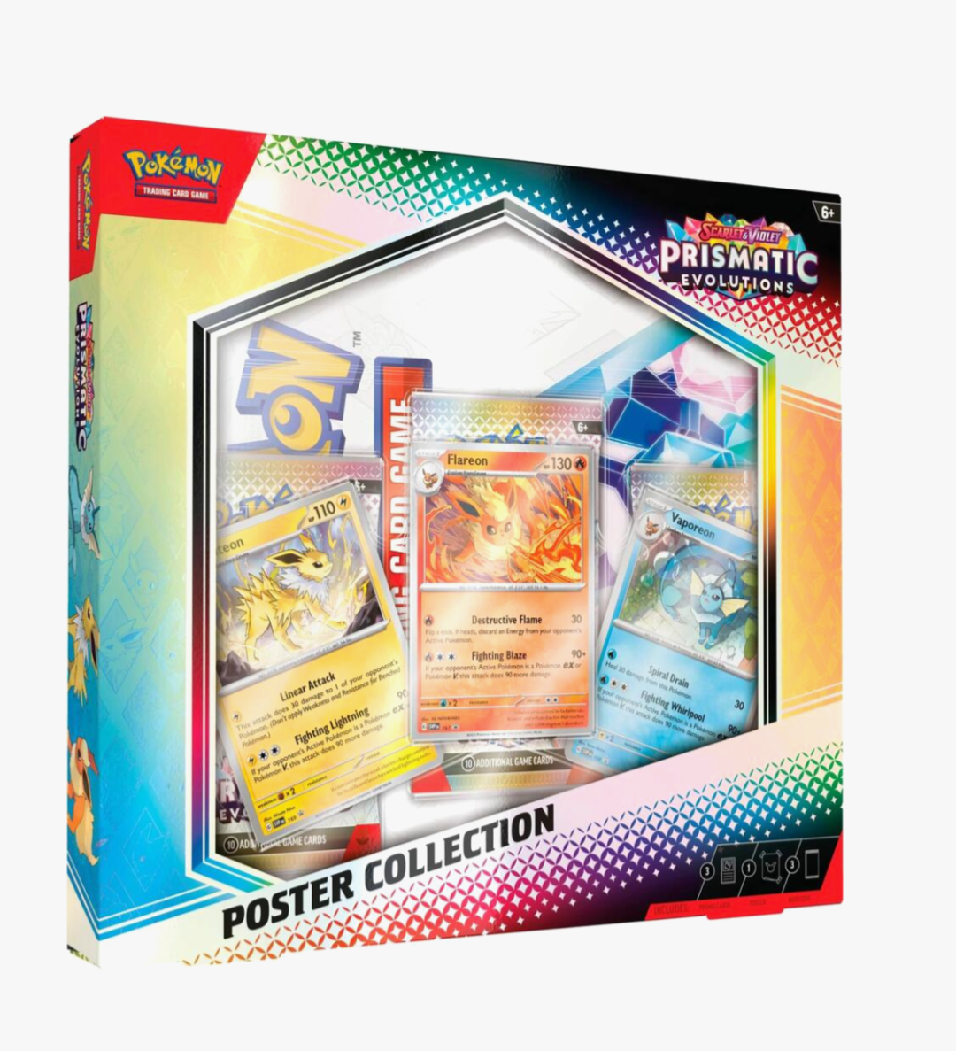 Pokémon TCG: Scarlet & Violet - Prismatic Evolutions Poster Collection
